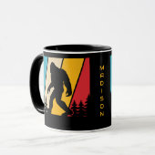 Mug Nom personnalisé Bigfoot (Devant gauche)