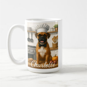 Mug Nom personnalisé Boxer drôle amateur de cuisine