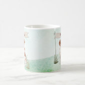 Mug Nom personnalisé Brittany Pet Dog (Centre)