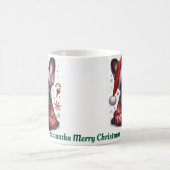 Mug Nom personnalisé, bulldog français (Centre)