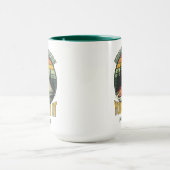 Mug Nom personnalisé Camping (Centre)