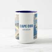 Mug Nom personnalisé Cape Cod Massachusetts (Centre)