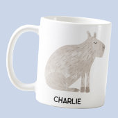 Mug Nom personnalisé Capybara