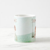 Mug Nom personnalisé Cavalier King Charles Spaniel Pet (Centre)