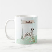 Mug Nom personnalisé Chien pour animaux de compagnie d (Gauche)