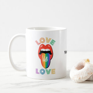 Mug Nom personnalisé Colorant LGBTQ Pride Mois