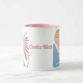 Mug Nom personnalisé Costa Rica (Centre)