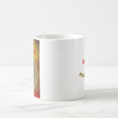 Mug NOM PERSONNALISÉ DE 5 ANS Parties scintillant de p (Centre)