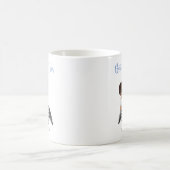 Mug Nom personnalisé de la meilleure maman jamais pers (Centre)