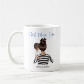 Mug Nom personnalisé de la meilleure maman jamais pers (Gauche)