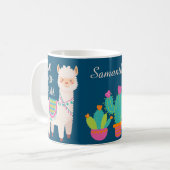 Mug Nom personnalisé de l'objet ProbLlama (Devant gauche)