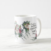 Mug Nom personnalisé de l'observation du film de Noël (Devant droit)