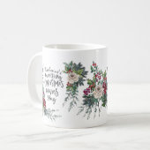 Mug Nom personnalisé de l'observation du film de Noël (Devant gauche)