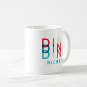 Mug Nom personnalisé Dink Personnalisé Équipe de jeu d (Devant droit)