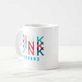 Mug Nom personnalisé Dink Personnalisé Équipe de jeu d (Devant gauche)