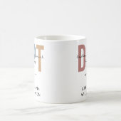 Mug Nom personnalisé DPT Doctor of Physical Therapy (Centre)