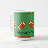 Mug Nom PERSONNALISÉ DU Football (Devant gauche)