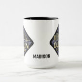 Mug Nom personnalisé Dublin Irlande (Centre)