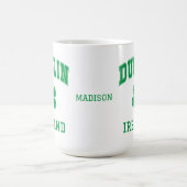Mug Nom personnalisé Dublin Irlande (Centre)