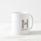Mug Nom personnalisé élégant et chic (Devant droit)