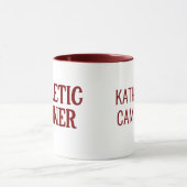 Mug Nom personnalisé Entraîneur sportif (Centre)