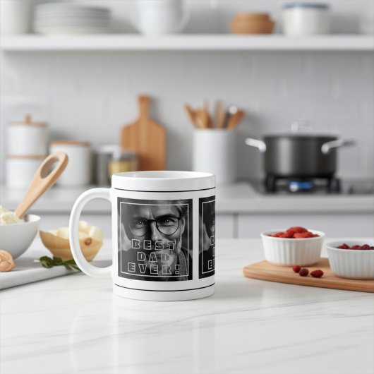 Mug Nom personnalisé et Fête des pères photo