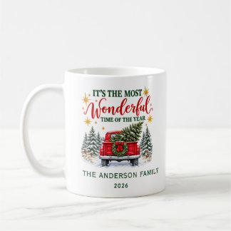Mug Nom personnalisé et Noël année
