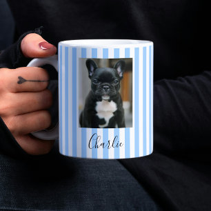 Mug Nom personnalisé et photo Bouledogue Français