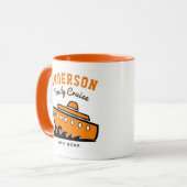 Mug Nom personnalisé Famille Croisière Vacances (Devant gauche)