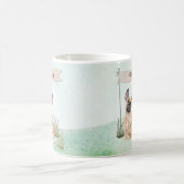 Mug Nom personnalisé French Bulldog Pet Chien (Centre)