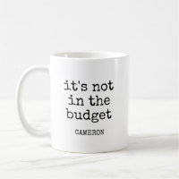 Nom personnalisé Funny Budget Devis Producteur Pap