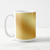 Mug Nom personnalisé Gold (Gauche)