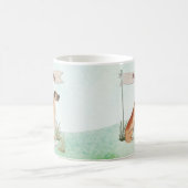 Mug Nom personnalisé Great Dane Pet Chien (Centre)