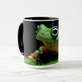 Mug Nom personnalisé Grenouilles (Devant gauche)