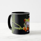 Mug Nom personnalisé Grenouilles (Devant gauche)