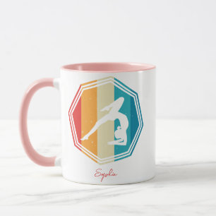 Mug nom personnalisé gymnastique