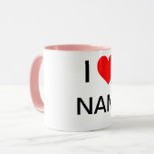 MUG NOM PERSONNALISÉ IDÉE DE CADEAU MUG-UNIQUE (Devant gauche)