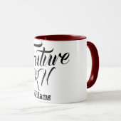 Mug Nom personnalisé Infirmière personnalisée Dr Médic (Devant droit)