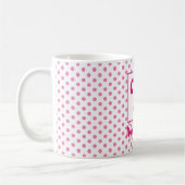 Mug Nom personnalisé/ initial (Gauche)