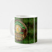 Mug Nom personnalisé Irish Pub Signer la Saint Patrick (Devant gauche)