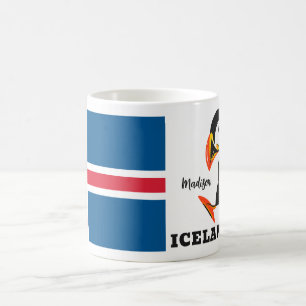 Mug Nom personnalisé Islande