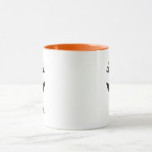 Mug Nom personnalisé Jack O' Lantern féminin  (Centre)