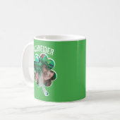 Mug Nom personnalisé Jour de la Saint Patrick photo de (Devant gauche)
