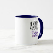 Mug Nom personnalisé 'Le thé Hocus Pocus m'aide à me c (Devant droit)