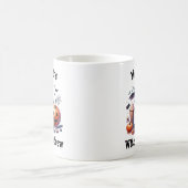 Mug Nom personnalisé Les sorcières de maman brassent D (Centre)
