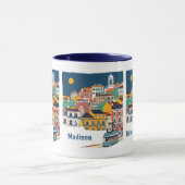 Mug Nom personnalisé Lisbonne Portugal (Centre)