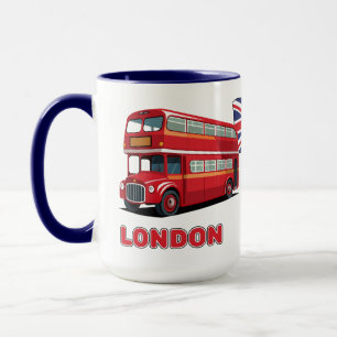 Mug Nom personnalisé Londres Angleterre