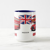 Mug Nom personnalisé Londres Angleterre (Centre)