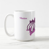 Mug Nom personnalisé Malaga Espagne (Gauche)