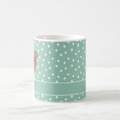 Mug Nom personnalisé Mel bébé ours moderne (Centre)